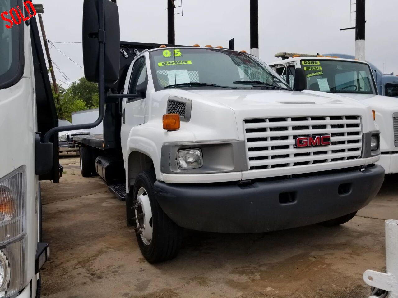 USA Auto Planet - 2005 GMC C5C042 TOPKICK C5500 24FT FLATBED