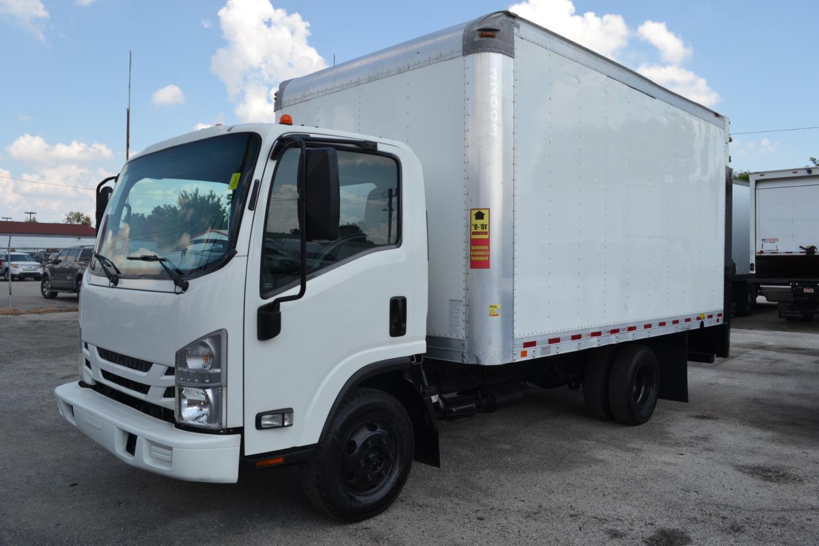 2016 WHITE ISUZU NPR with an 6.0L V8 GASOLINE engine, AUTOMATIC transmission, located at 9172 North Fwy, Houston, TX, 77037, (713) 910-6868, 29.887470, -95.411903 - Photo#0