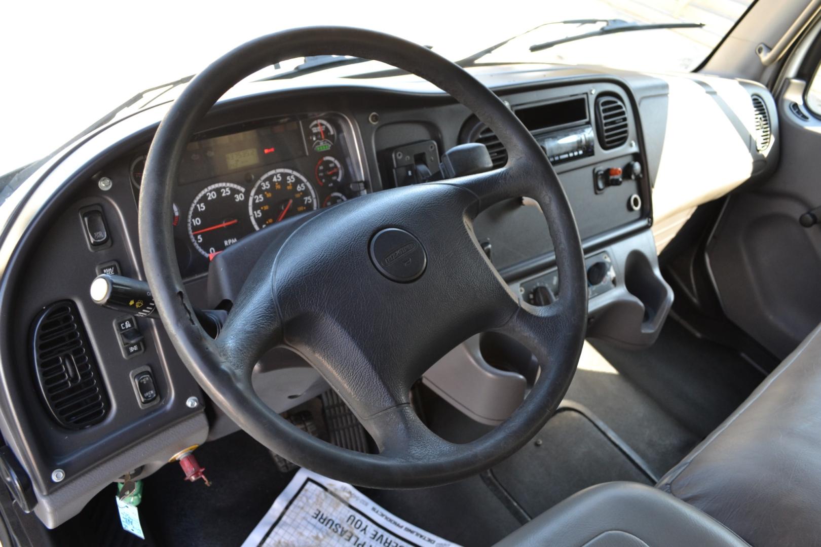 2011 WHITE FREIGHTLINER M2-106 with an CUMMINS ISB 6.7L 240HP engine, ALLISON 2100HS AUTOMATIC transmission, located at 9172 North Fwy, Houston, TX, 77037, (713) 910-6868, 29.887470, -95.411903 - 26,000LB GVWR NON CDL, WB: 204", 26FT BOX, MAXON 2,500LB LIFT GATE , DUAL 50 GALLON FUEL TANKS, SPRING RIDE, E-TRACKS, COLD A/C, CRUISE CONTROL - Photo#15