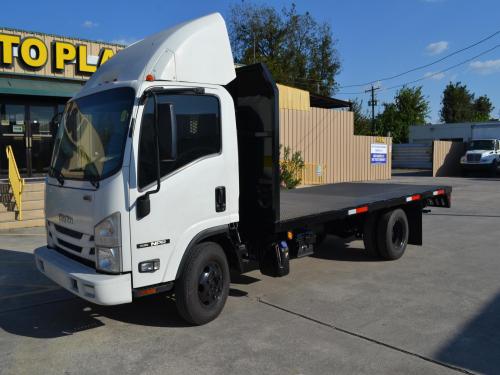 2018 ISUZU NPR 16FT FLATBED 