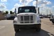 2018 WHITE /BLACK FREIGHTLINER M2-112 with an CUMMINS L9 8.9L 370HP engine, EATON FULLER 10SPD MANUAL transmission, located at 9172 North Fwy, Houston, TX, 77037, (713) 910-6868, 29.887470, -95.411903 - 16K FRONT AXLE, 40K REAR AXLE, 26FT FLATBED , 102" WIDE, TANDEM AXLE, AIR RIDE, EXHAUST BRAKE, FULL LOCKERS, WB: 270", RATIO: 3.55, DUAL 60 GALLON FUEL TANKS, 6 X SLIDING WINCH STRAPS - Photo#1