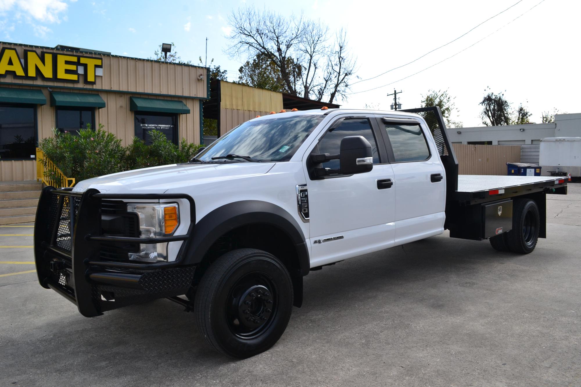 photo of 2017 FORD F-550 XL 12 FT FLATBED 