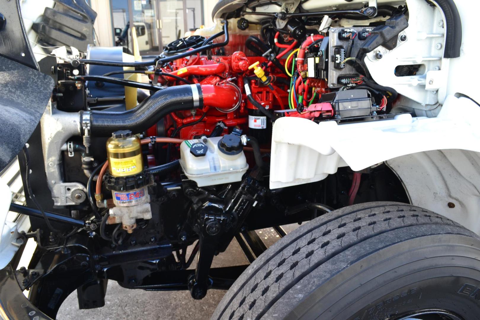 2019 WHITE /BLACK FREIGHTLINER M2-106 (3ALACWFC9KD) with an CUMMINS B6.7L 240HP engine, ALLISON 2500RDS AUTOMATIC transmission, located at 9172 North Fwy, Houston, TX, 77037, (713) 910-6868, 29.887470, -95.411903 - 26,000 LB GVWR NON CDL, MORGAN 26FT BOX, HEIGHT 103" X WIDTH 102", MAXON 3,000 LB CAPACITY ALUMINUM LIFT GATE, AIR RIDE SUSPENSION, 90 GALLON FUEL TANK, EXHAUST BRAKE, COLLISION MITIGATION WITH LANE ASSIST, POWER WINDOWS & LOCKS - Photo#18