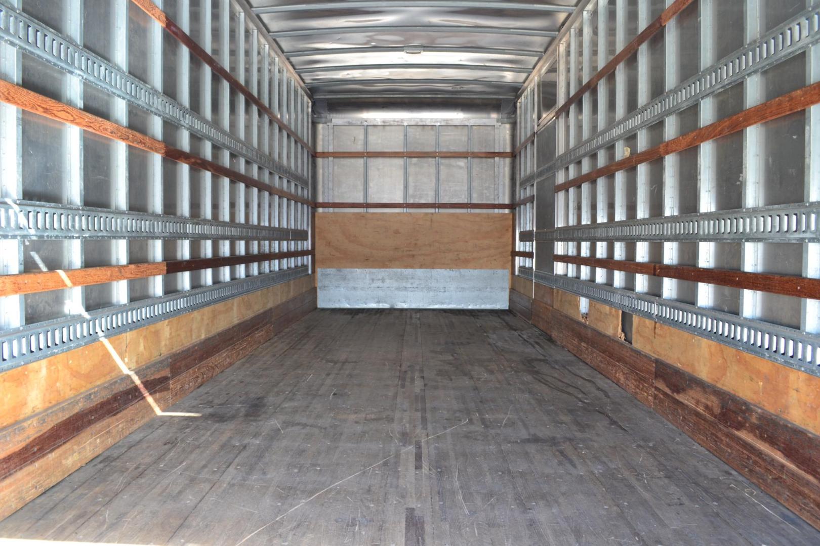 2019 WHITE /BLACK FREIGHTLINER M2-106 (3ALACWFC9KD) with an CUMMINS B6.7L 240HP engine, ALLISON 2500RDS AUTOMATIC transmission, located at 9172 North Fwy, Houston, TX, 77037, (713) 910-6868, 29.887470, -95.411903 - 26,000 LB GVWR NON CDL, MORGAN 26FT BOX, HEIGHT 103" X WIDTH 102", MAXON 3,000 LB CAPACITY ALUMINUM LIFT GATE, AIR RIDE SUSPENSION, 90 GALLON FUEL TANK, EXHAUST BRAKE, COLLISION MITIGATION WITH LANE ASSIST, POWER WINDOWS & LOCKS - Photo#8