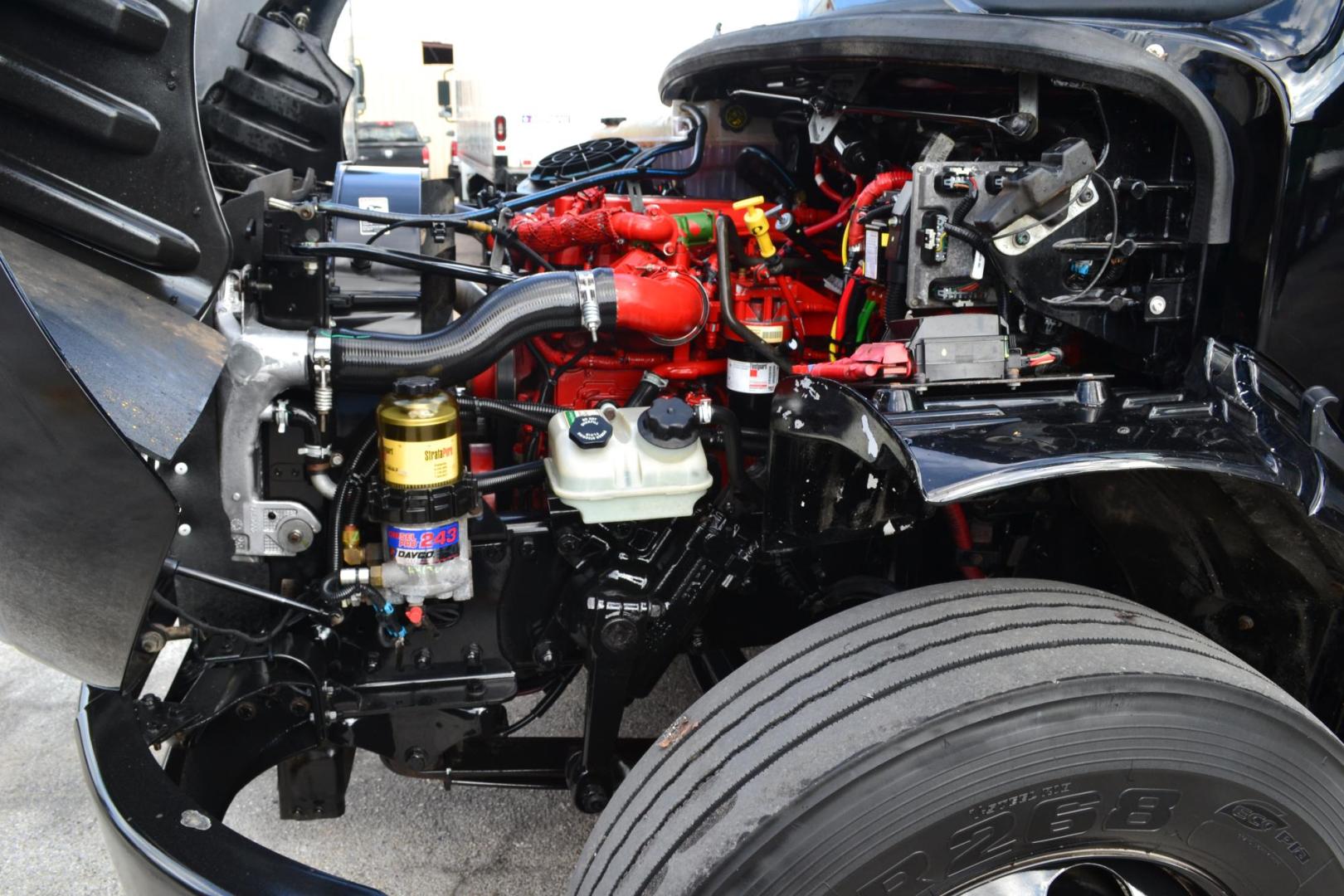 2016 BLACK /BLACK FREIGHTLINER M2-106 (3ALACWDT0GD) with an CUMMINS B6.7L 240HP engine, ALLISON 2500RDS AUTOMATIC transmission, located at 9172 North Fwy, Houston, TX, 77037, (713) 910-6868, 29.887470, -95.411903 - 26,000 LB GVWR NON CDL, 24 FT FLATBED X 100" WIDE, SPRING RIDE SUSPENSION, 100 GALLON FUEL TANK, 2,500 LB CAPACITY STEEL LIFT GATE, WB: 255", 7 X SLIDING WINCH STRAPS, , 2 X TOOL BOXES, POWER WINDOWS & LOCKS - Photo#19