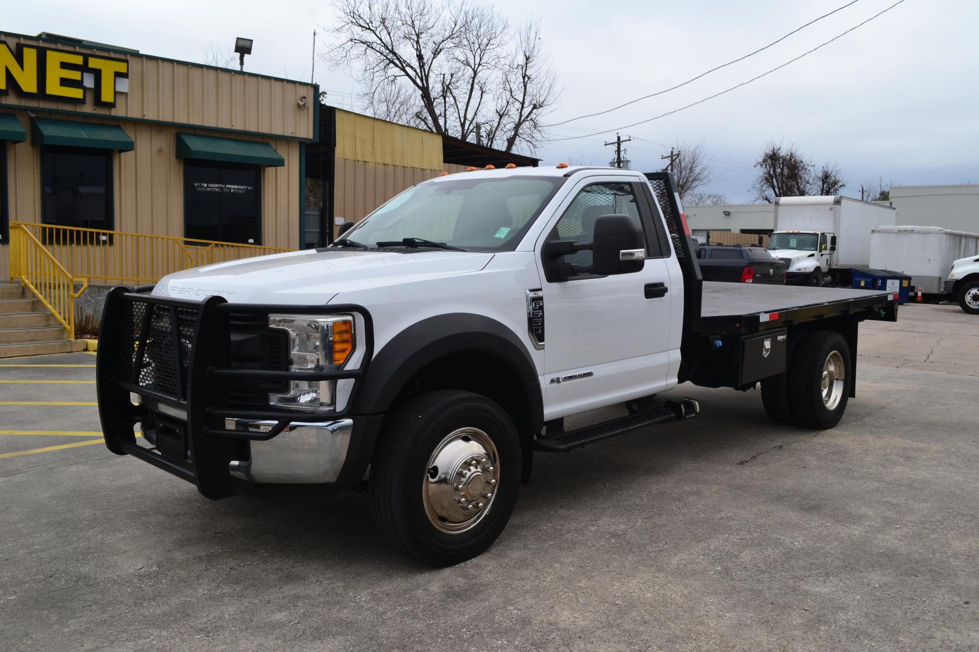 photo of 2017 FORD F-550 SD 12 FT FLATBED 