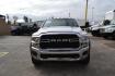 2019 WHITE /BLACK RAM 5500 TRADESMAN (3C7WRNFL1KG) with an CUMMINS 6.7L TURBO DIESEL engine, AISIN A465 6SPD AUTOMATIC transmission, located at 9172 North Fwy, Houston, TX, 77037, (713) 910-6868, 29.887470, -95.411903 - 19,500 LB GVWR, 12 FT FLATBED X 96" WIDE, CREW CAB, 4X4, EXHAUST BRAKE, GOOSENECK / BUMPER PULL HITCH, POWER WINDOWS , LOCKS & MIRRORS , TOOL BOX - Photo#1