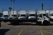 2014 WHITE /BLACK FREIGHTLINER M2-106 with an CUMMINS ISB 6.7L 220HP engine, ALLISON 2100 RDS transmission, located at 9172 North Fwy, Houston, TX, 77037, (713) 910-6868, 29.887470, -95.411903 - 26,000 LB GVWR NON CDL, 24 FT FLATBED X 100" WIDE, AIR RIDE SUSPENSION, DUAL 50 GALLON FUEL TANKS - Photo#3